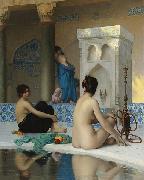 Jean-Leon Gerome After the Bath oil